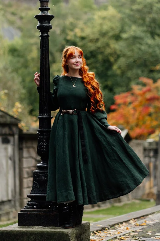  Women's A-Line DressesHawthorn Dress, Long Sleeve
