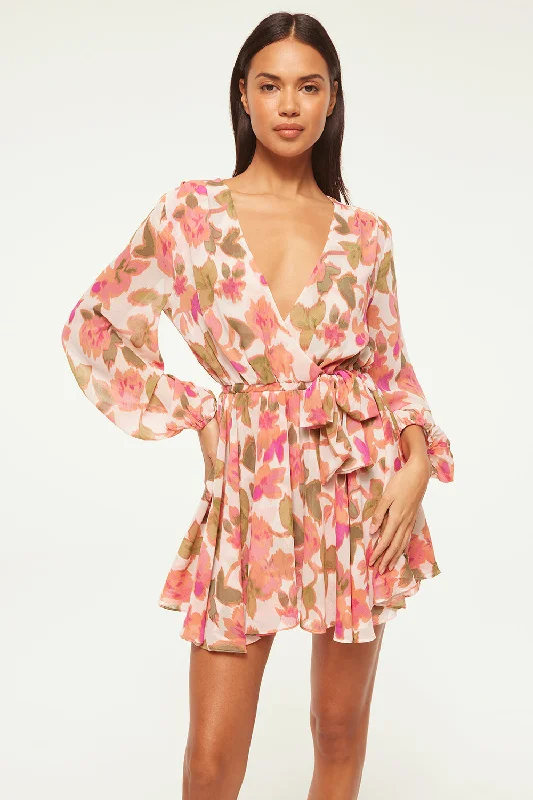 Women's V-Shaped Collar DressesCARIA DRESS