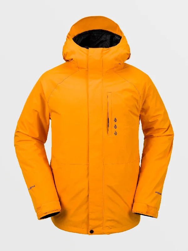 men's tailored blazer with ventMens Dua Gore-Tex Jacket - Gold