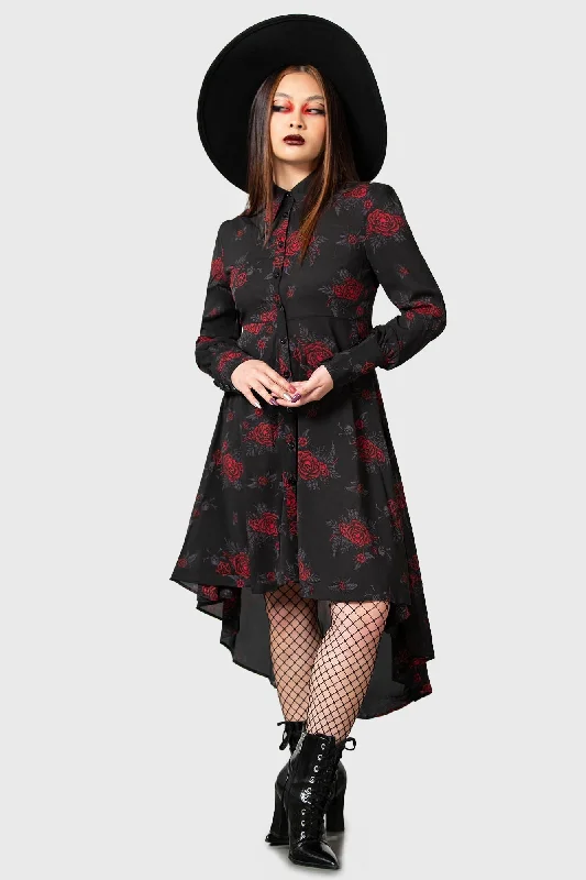 Women's Mandarin Collar DressesPandora Shirt Dress - Resurrect