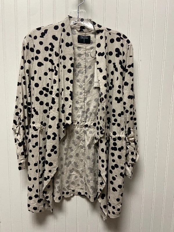 Women's Coats with SleevesJacket Shirt By T Tahari In Beige, Size: S