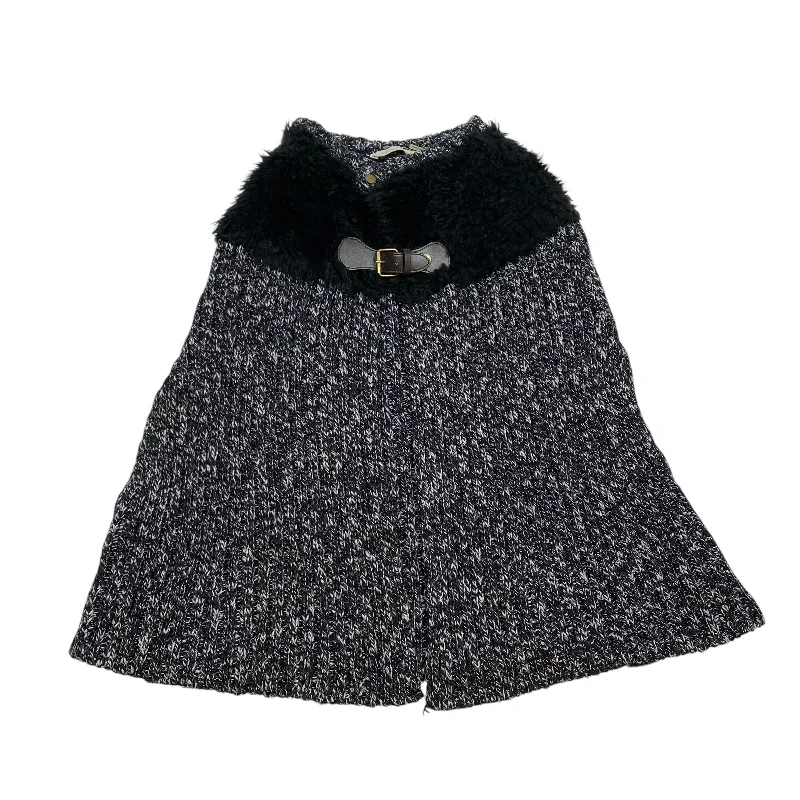 Stylish Women's CoatsVest Sweater By Soft Surroundings In Black & White, Size: Osfm