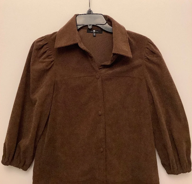 Women's Wool CoatsJacket Other By Clothes Mentor In Brown, Size: Xs